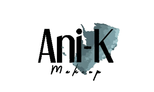 Logo de 'Ani-K Makeup', que refleja estilo y creatividad en el mundo del maquillaje y la belleza.