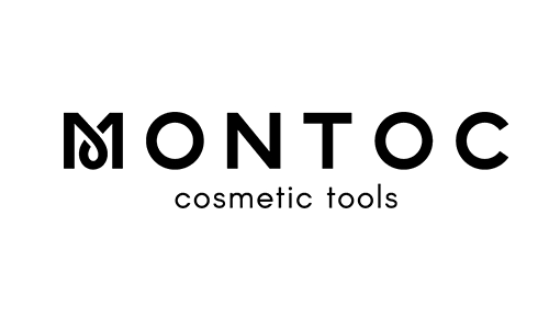 Logo de 'Montoc Cosmetic Tools', simbolizando la excelencia y la precisión en las herramientas de belleza.